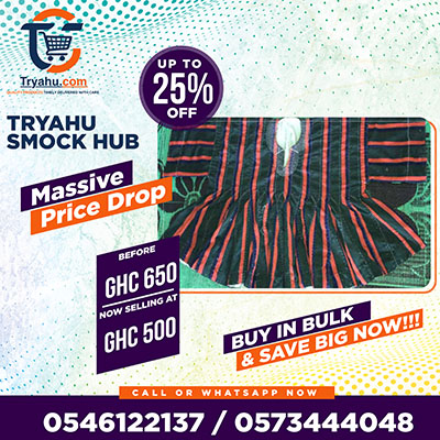 Shop Stylish Batakari Online | Quality Smocks Tryahu